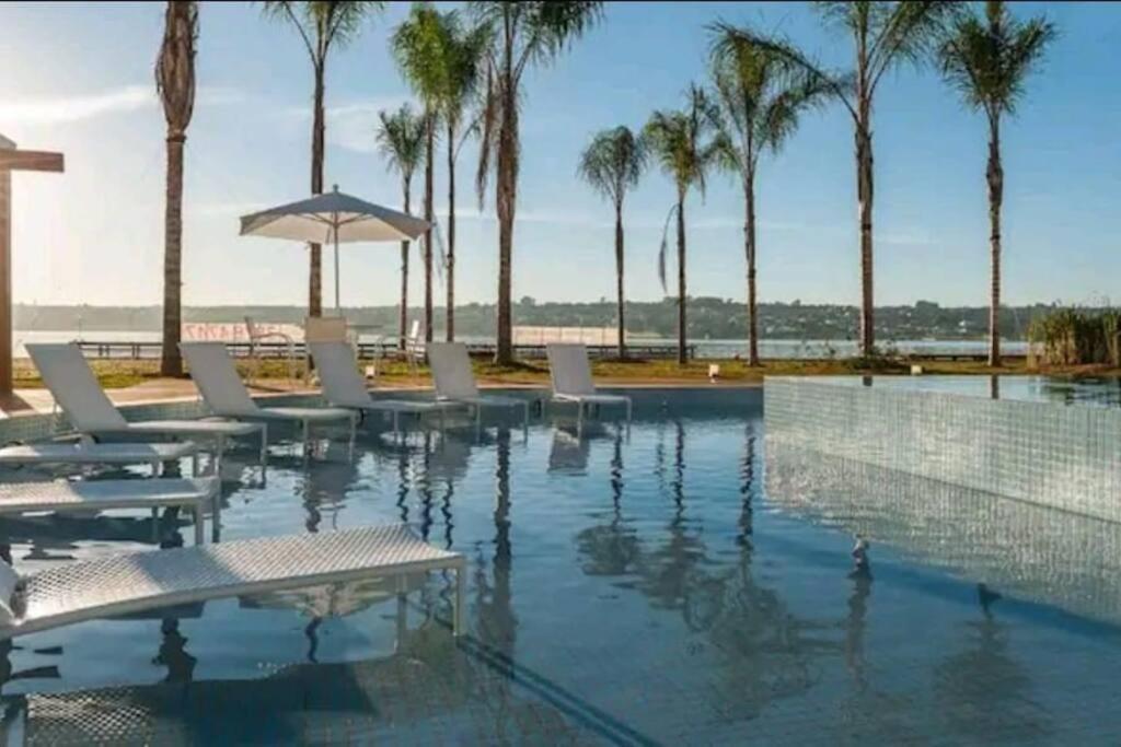 Flat De Luxo Em Um Resort! Brazíliaváros Kültér fotó